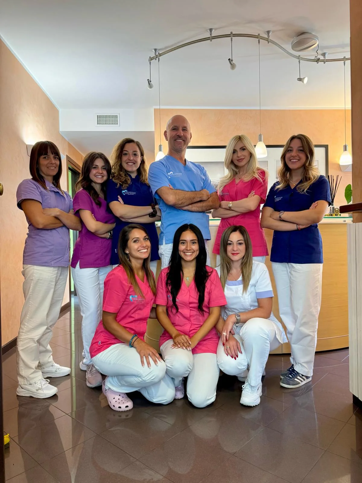 Il team dello Studio Dentistico Casagrande nelle tre sedi